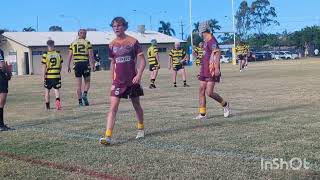 charters towers miners Vs Centrals tigers gold U16 [upl. by Ennovihs]