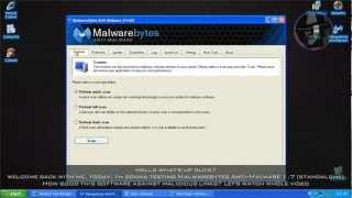 Malwarebytes AntiMalware 17  Test with more links [upl. by Ateekan]