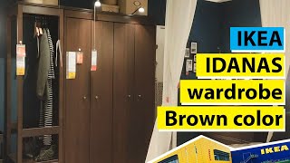 Ikea Idanas wardrobe Brown color [upl. by Marjy]