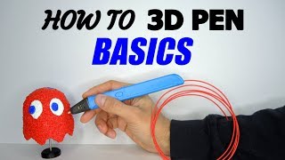 How to 3D PEN Tutorial 2  BASIC TECHNIQUES [upl. by Hairu]