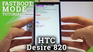 How to Enter Fastboot Mode in HTC Desire 820  HTC Fastboot Instructions [upl. by Behka281]