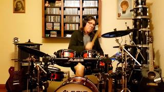 LOUDNESS  CRAZY NIGHTS  Drum Cover [upl. by Redienhcs]