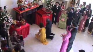 Vietnamese Wedding Tea Ceremony with Explanations [upl. by Garretson298]