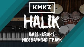 Kamikazee  Halik  Bass  Drums MIDI Backing Track [upl. by Krebs681]