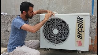 Klima soğutmuyorsa \u00100 çözüm  Klima gazı  Klima bakımı  Air Conditioning  gas [upl. by Ainesy350]