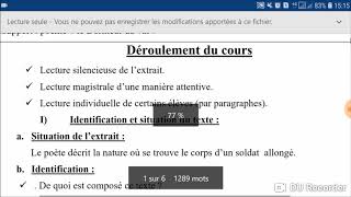 comment préparer une fiche pédagogique activité de lecture [upl. by Lahcear481]