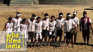 Vakol Lam  Kuki folk dance from Nagaland [upl. by Hsevahb691]