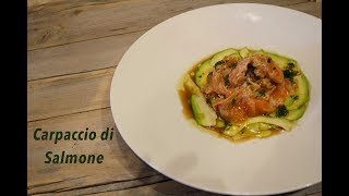 CARPACCIO DI SALMONE E AVOCADO [upl. by Yelruc]