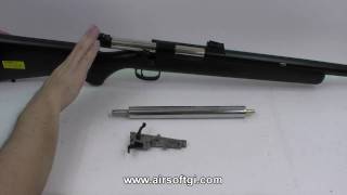 Airsoft GI 101  How It Works  Spring Powered Bolt Action Sniper Rifle [upl. by Ossie]