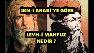 İbni Arabiye Göre Levhi Mahfuz Nedir [upl. by Aleahs]