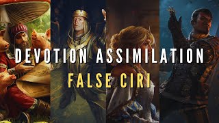 GWENT  DEVOTION ASSIMILATIONS POWER  DOMINATING THE META UPDATE 1110 [upl. by Alrrats]