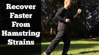 Hamstring Strain Recovery Exercises [upl. by Neeneg]