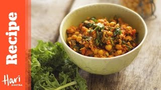 Kale amp Chickpea Curry Recipe [upl. by Lietman642]