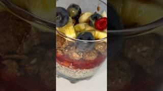 Chia pudding ❤️ healthy dessert earlymorninglofi chiapudding chia healthy ytshort [upl. by Modeste]