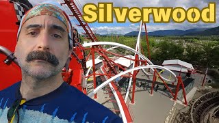 Silverwood Theme Park Full Day Adventure VLOG Credits 150155 [upl. by Xella]