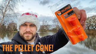 How To Use The Pellet Cone  Winter Fishing [upl. by Lairea]