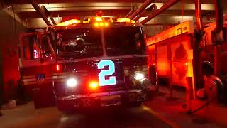 FDNY Rescue 2 responds to Box 0970 with Q siren and PA300 [upl. by Lynnworth]