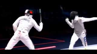 Fencing Mens Foil Montage [upl. by Enyrat]