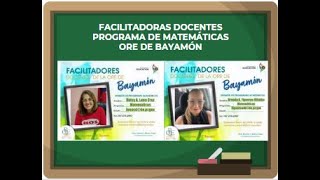 Taller Cambios Curriculares ‐ Programa de Matemáticas ‐ ORE de Bayamón DEPR [upl. by Curt]