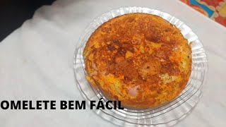 OMELETE SUPER RECHEADO FÁCIL E RÁPIDO [upl. by Etteniuqna]