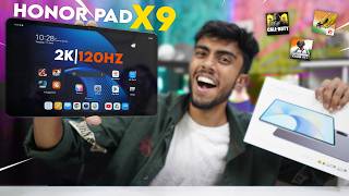 I Bought Cheapest Gaming Tablet🤩 HONOR PAD X9 With 120HZ Display  Best Tablet Under 15000rs ⚡️ [upl. by Gonta]