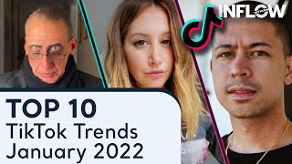 TOP 10 TikTok Trends  January 2022 [upl. by Minetta]