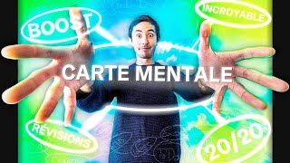 CARTE MENTALE mind map  comment les FAIRE  🧠😱 [upl. by Ayadahs]