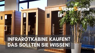 Infrarotkabine kaufen und preise SuperSauna® [upl. by Blaise]