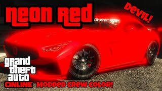 NEW List of GTA 5 Online Modded Crew Colors with HEX CODES  7 SUB REQUESTS [upl. by Lexa]