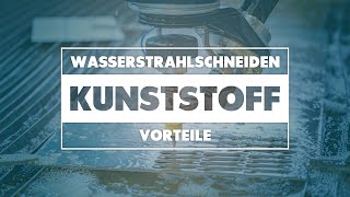 Wasserstrahlschneiden Kunststoffe amp Elastomere  AquaContour [upl. by Anecuza283]