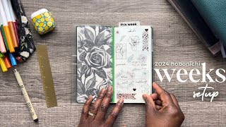 2024 Hobonichi Weeks Setup  Hobonichi Weeks Functional Planning [upl. by Otho]