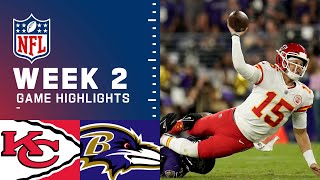 Chiefs vs Ravens Week 2 Highlights  NFL 2021 [upl. by Emiatej198]