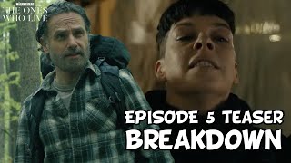 The Walking Dead The Ones Who Live Episode 5 Teaser ‘Jadis’ Death amp Going Back To CRM’ Breakdown [upl. by Bartel429]