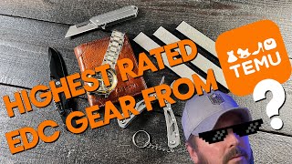 I bought the highest rated EDC gear from Temu I have issues [upl. by Vedetta407]