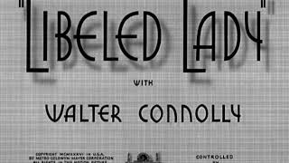 Libeled Lady 1936 title sequence [upl. by Aindrea715]