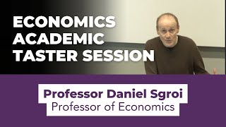 Economics Offer Holder Open Day 2024  Academic Taster Session [upl. by Onaireves]