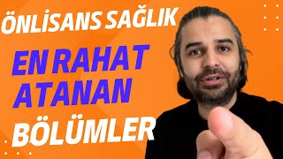 YKS TERCİH ÖNLİSANS SAĞLIK  2 YILLIK  ATAMASI EN ÇOK SAYIDA VE EN RAHAT OLAN BÖLÜMLER [upl. by Ted368]