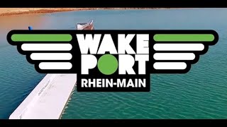 Wake Port  cool wakeboarding site with beach in Raunheim [upl. by Aiket]