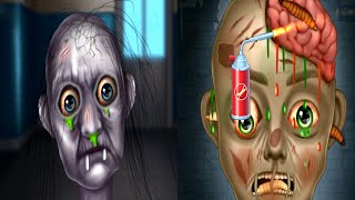 Makeup transform Zombie into Human  Makeup asmr  Fixing ASMR  Stop Motion [upl. by Ardaid]