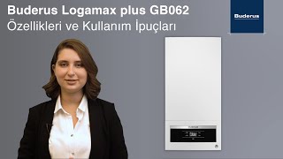 Buderus Logamax plus GB062 Yoğuşmalı Kombi Özellikleri ve Kullanım İpuçları [upl. by Ydnew]