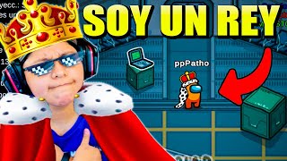 AMONG US PERO SOY UN REY🤴👑  Fue épico…  Pathofail [upl. by Adnuahsor734]