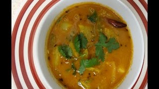 Quick Sambar Recipe  kohlrabi Sambar  Bachelor Sambar Recipe [upl. by Lustig121]