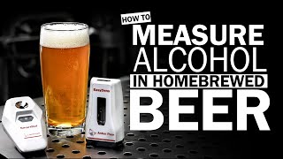 How to Measure Alcohol in Homebrewed Beer [upl. by Elaen]