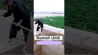 Nggak Nyangka‼️😱Rumah Unik Ini Dibangun dari Tanah Liat⁉️ shorts viralvideos [upl. by Nelrac]