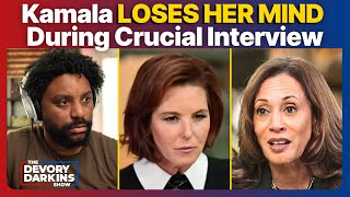 Kamala LOSES HER MIND During Crucial MSNBC Interview [upl. by Irpak]