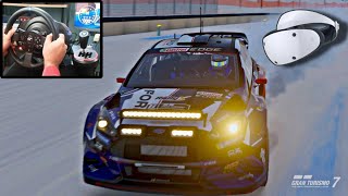 Gran Turismo 7 VR2  Ford Focus GrB Rally Car  Thrustmaster T300 RS Gameplay [upl. by Polish982]