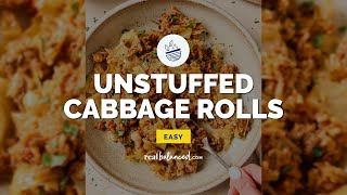 Unstuffed Cabbage Rolls [upl. by Antipas846]