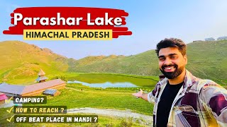 Prashar Lake Himachal Pradesh  Prashar Lake  Prashar Lake Mandi Himachal Pradesh [upl. by Tengdin248]