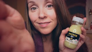 DEIN ASMR 🆘 SOS 🆘 GRIPPE ERKÄLTUNGSPAKET Personal Attention Brushing Inaudible Whispering [upl. by Adnic]