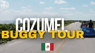 Cozumel Tour 4k Travel Mexico By Buggy [upl. by Ringsmuth]